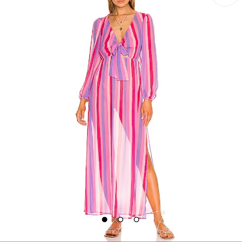 Beach Riot Striped Cover Up